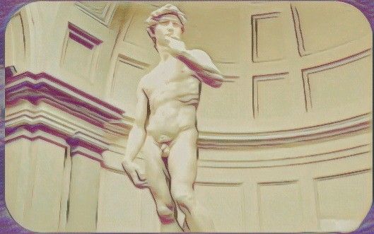 Statua Davida - slika cele statue